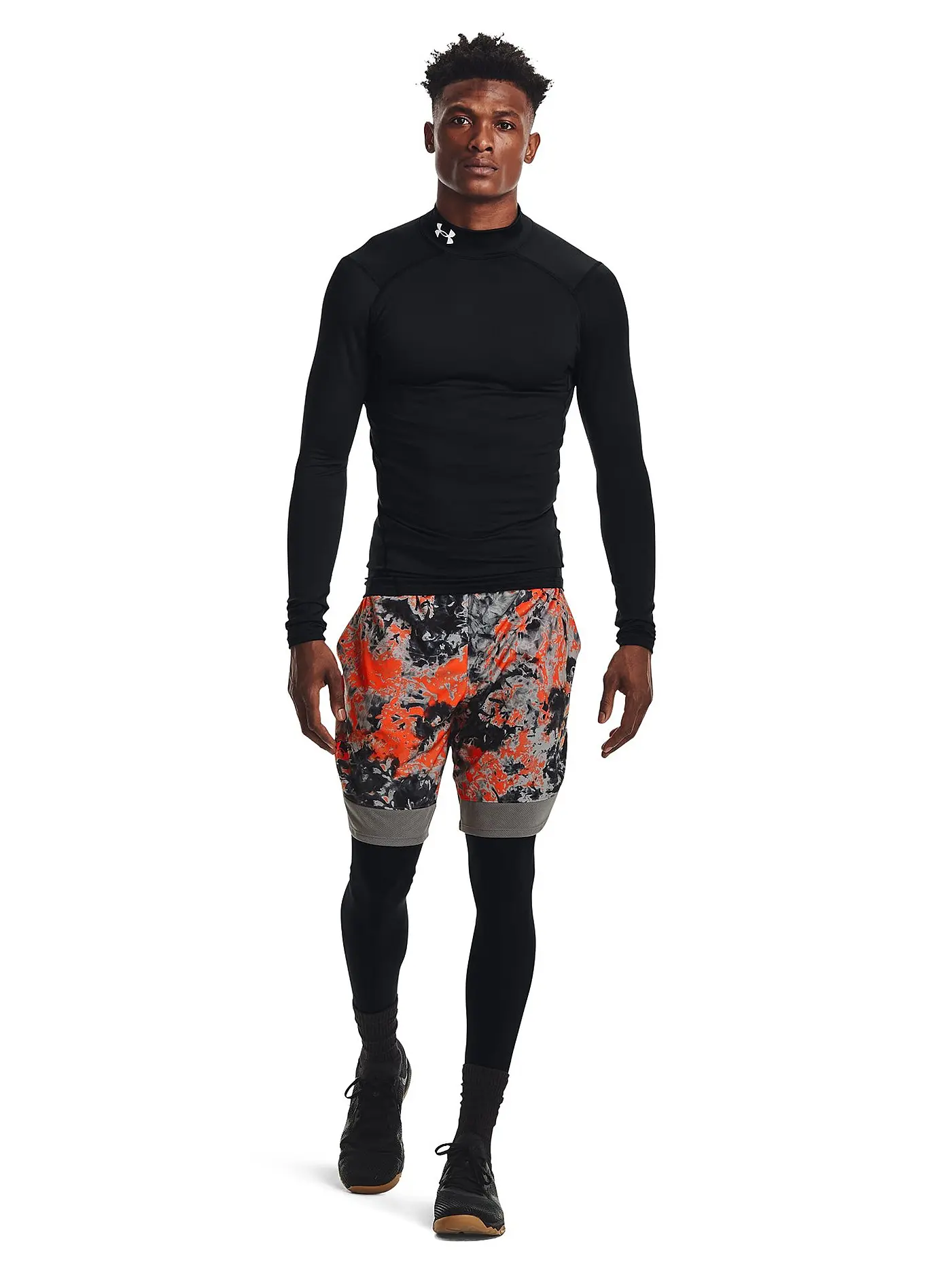 UNDER ARMOUR | Herren Fitnessshirt ColdGear® Compression Mock | 